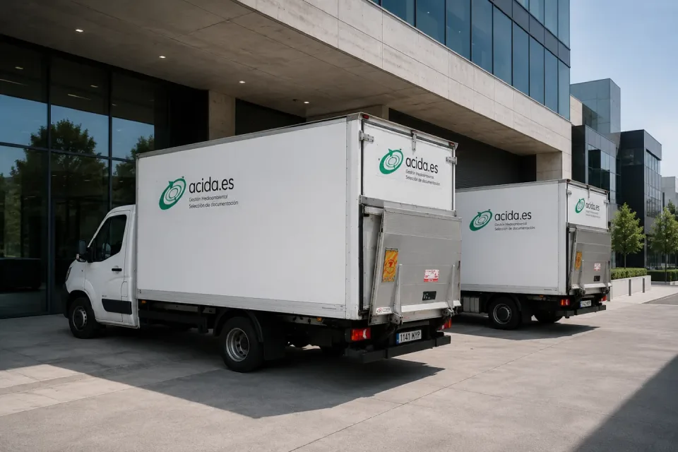 Flota Propia vaciado inmuebles