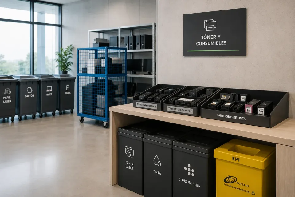 Tóner y consumibles de impresión puntos limpios empresas